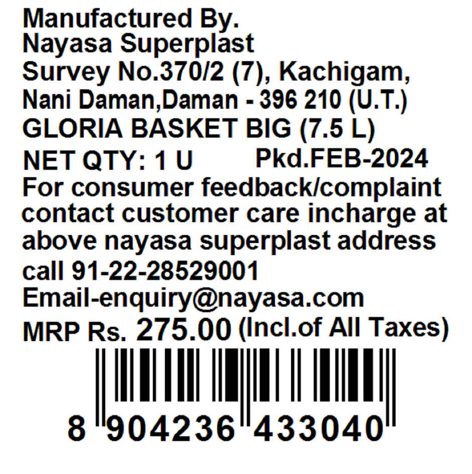 Nayasa Gloria Basket Big