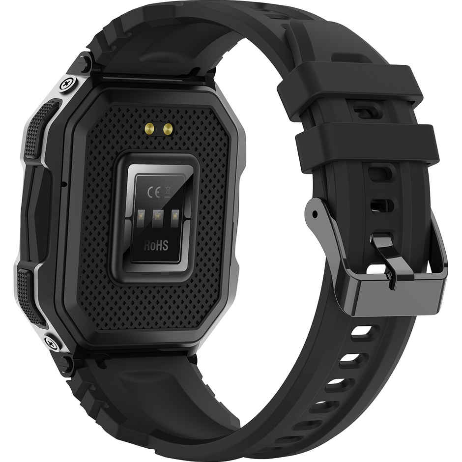 Fire-Boltt Shark Smartwatch | 1.82" Display | BT Calling - Black