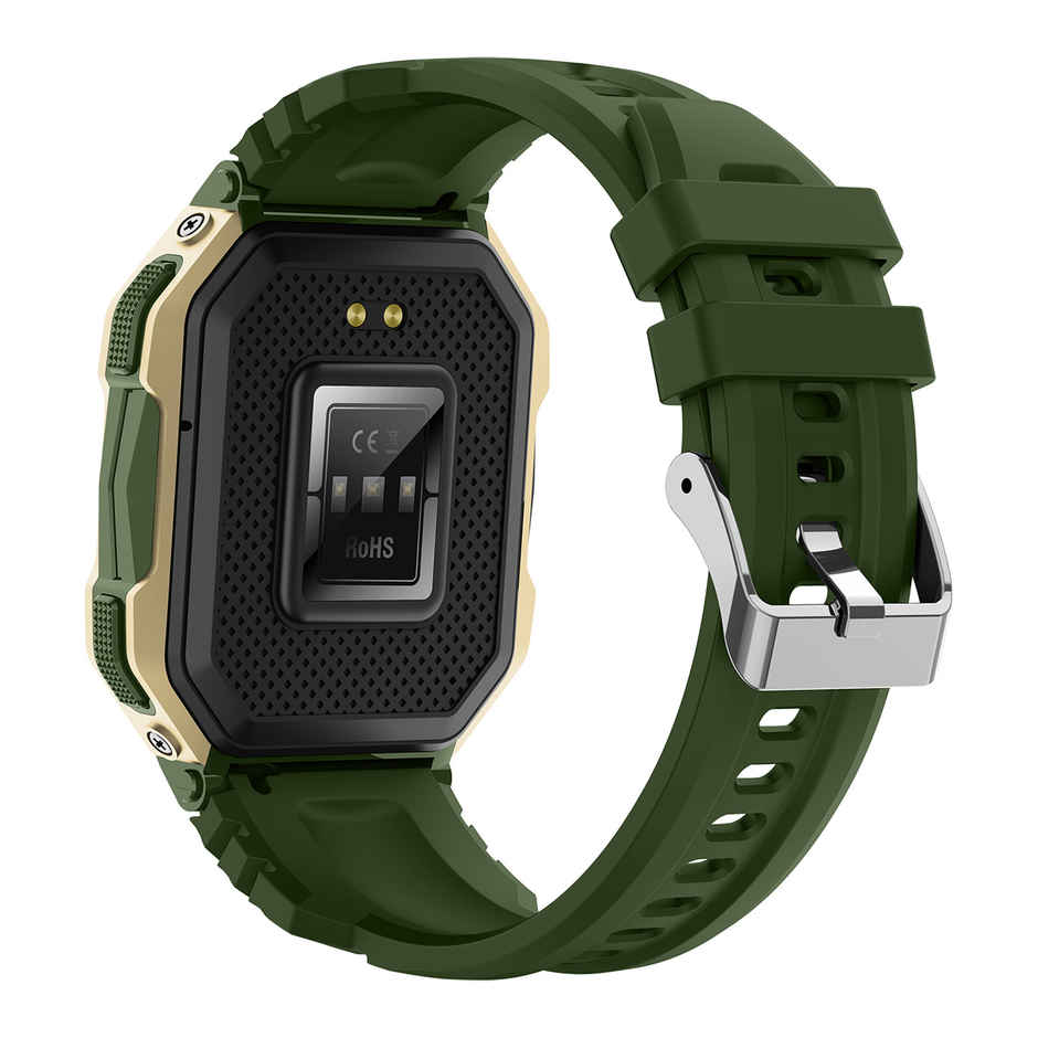 Fire-Boltt Shark Smartwatch | 1.82" Display | BT Calling - Gold Green