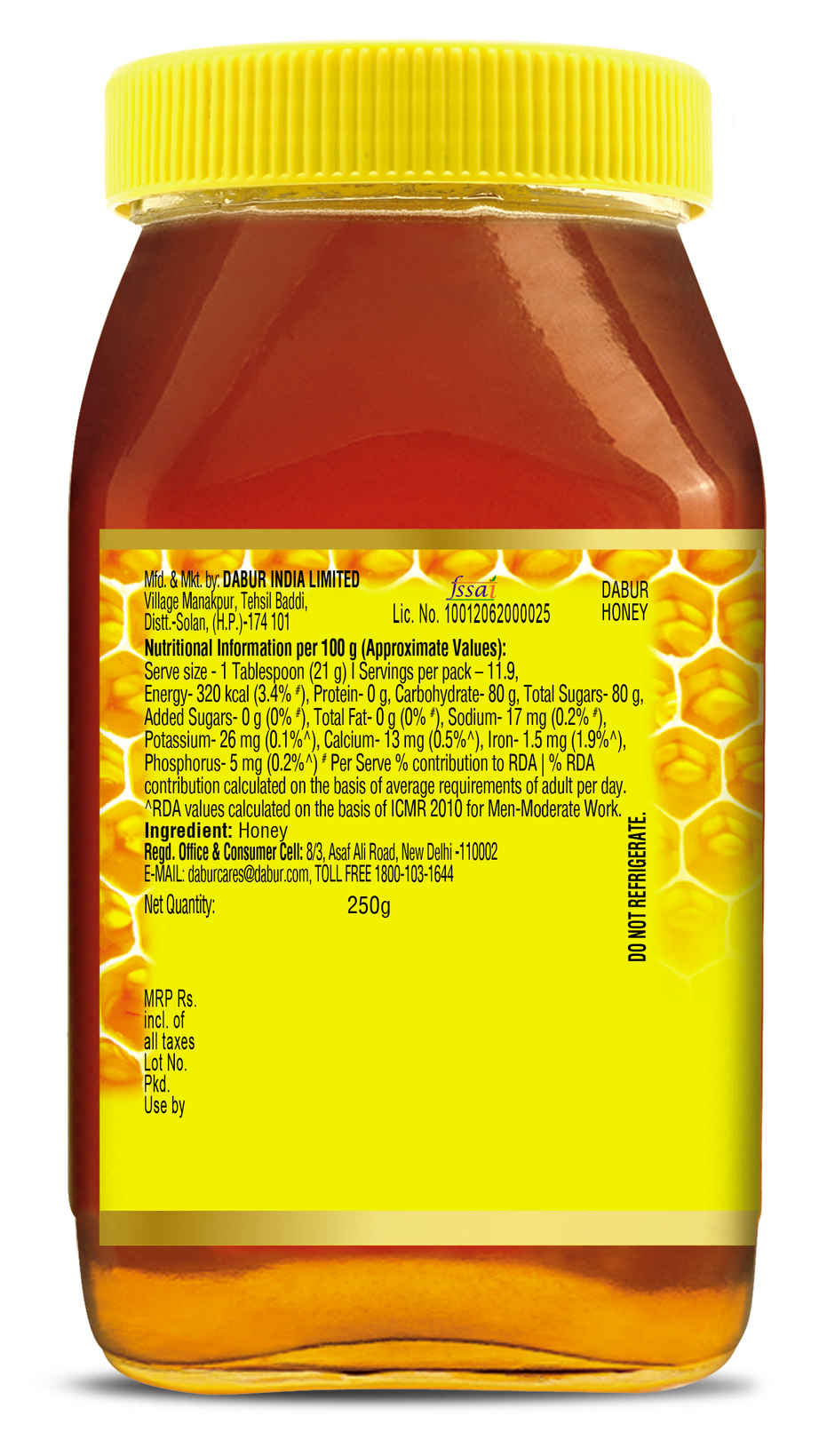 Dabur Honey | Totally Pure | World's No.1 Honey Brand | No Sugar Adulteration