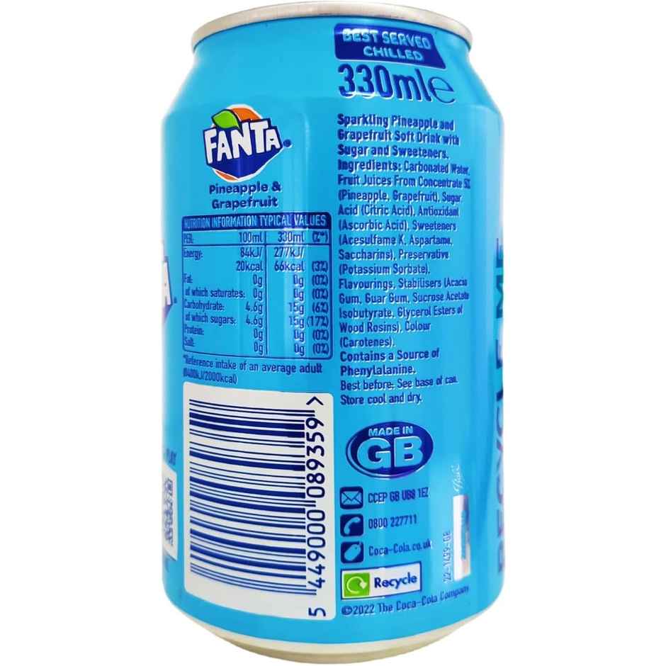 Fanta Pineapple And Grapefruit Soft Drink