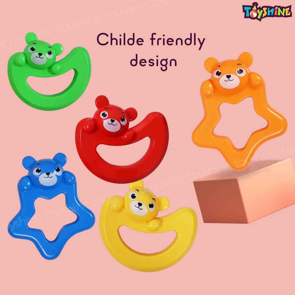 Toyshine Bed Ring Cot Mobile With Music Lights And Rattles Perfect Baby Musical Crib Mobile