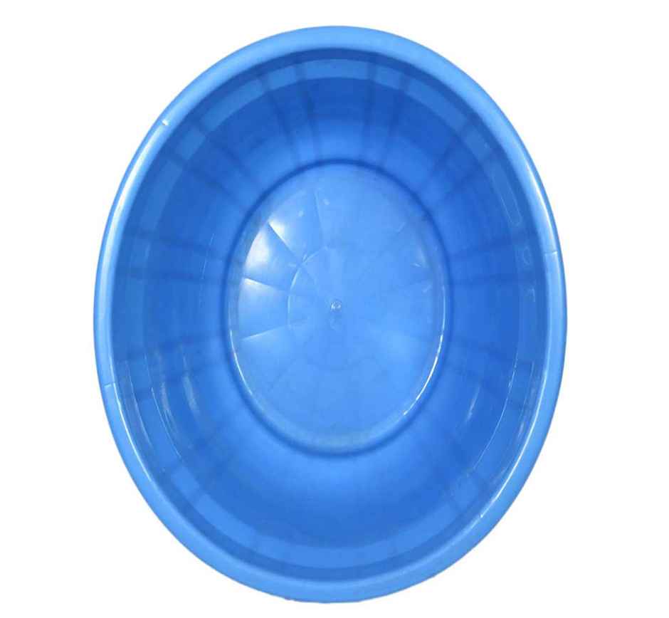Kuber Industries Plastic 40 L Bath/Washing Tub | Multipurpose & Unbreakable | Blue