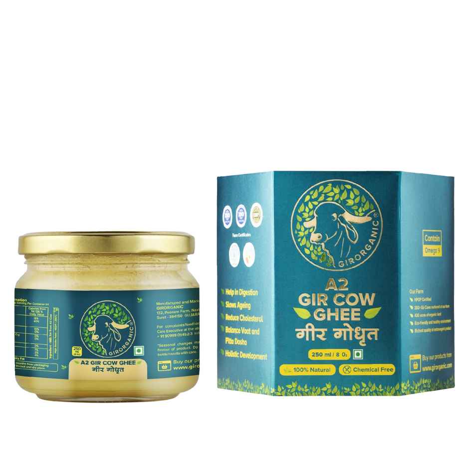 Girorganic A2 Gir Cow Desi Ghee