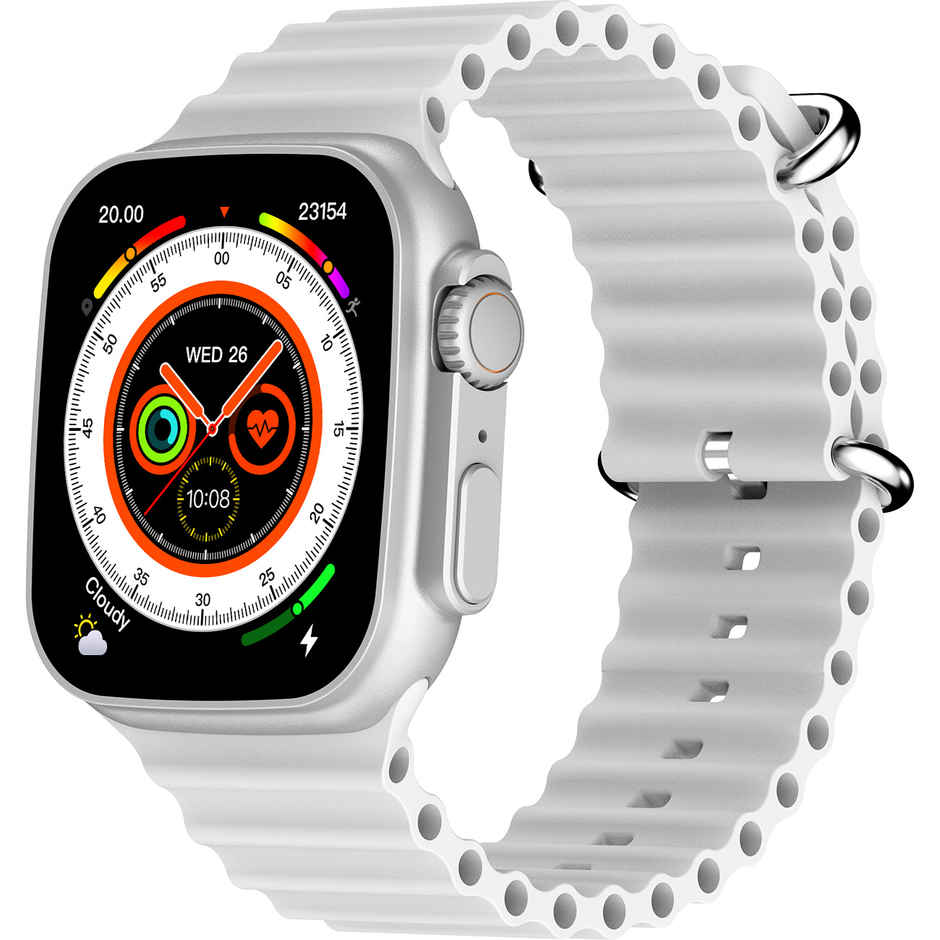 Fire-Boltt Warrior Smartwatch | 1.96" AMOLED Display | BT Calling - Grey