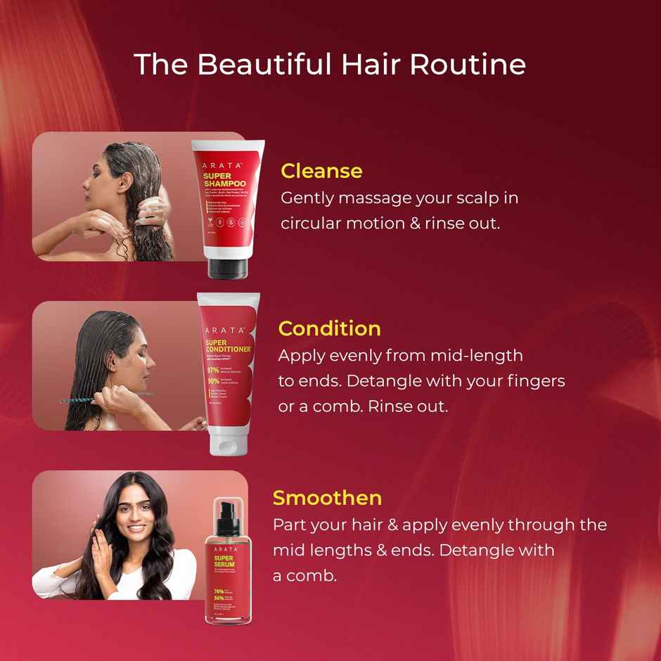Arata Super Shampoo For Hair Fall Control