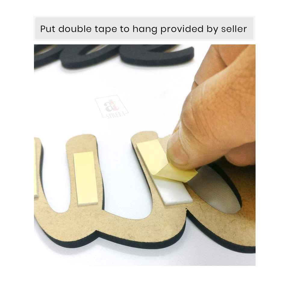 Art Street Mr & Mrs MDF Wall Plaque