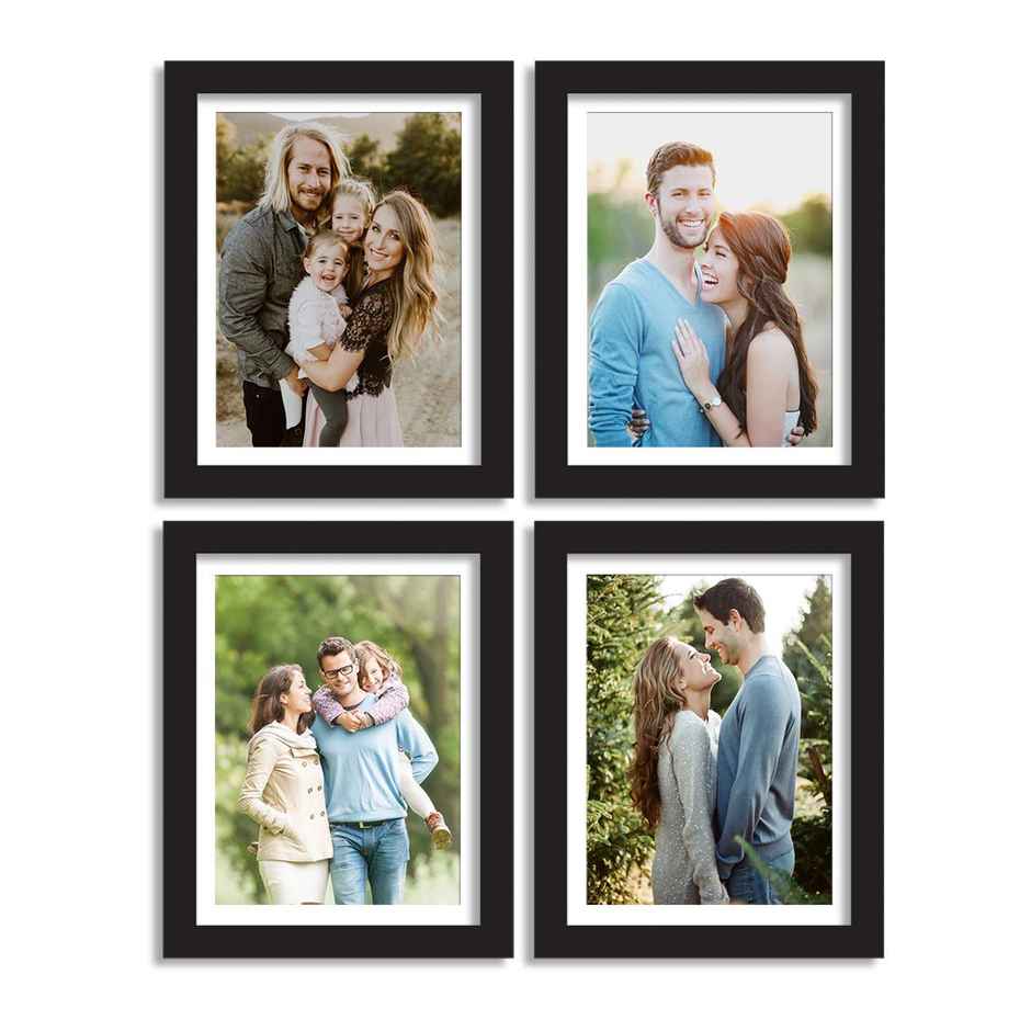 Perpetual Couple Photo Frames | Black