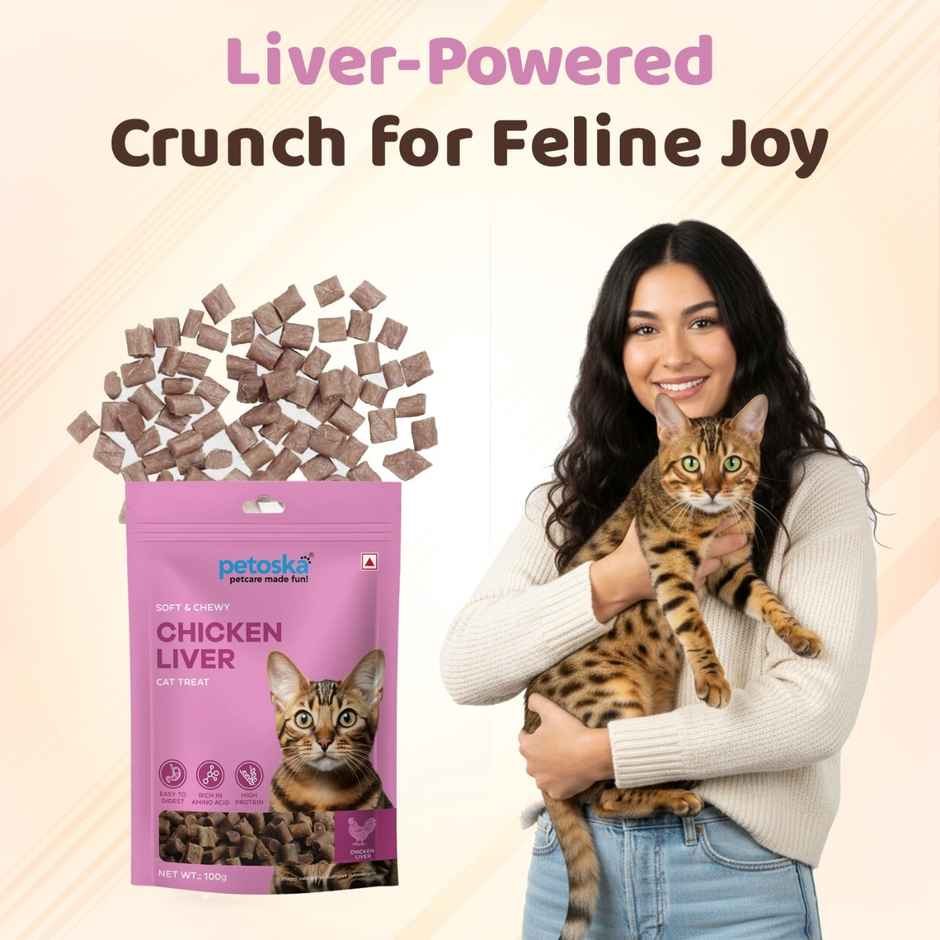 Petoska Cat Treats Liver