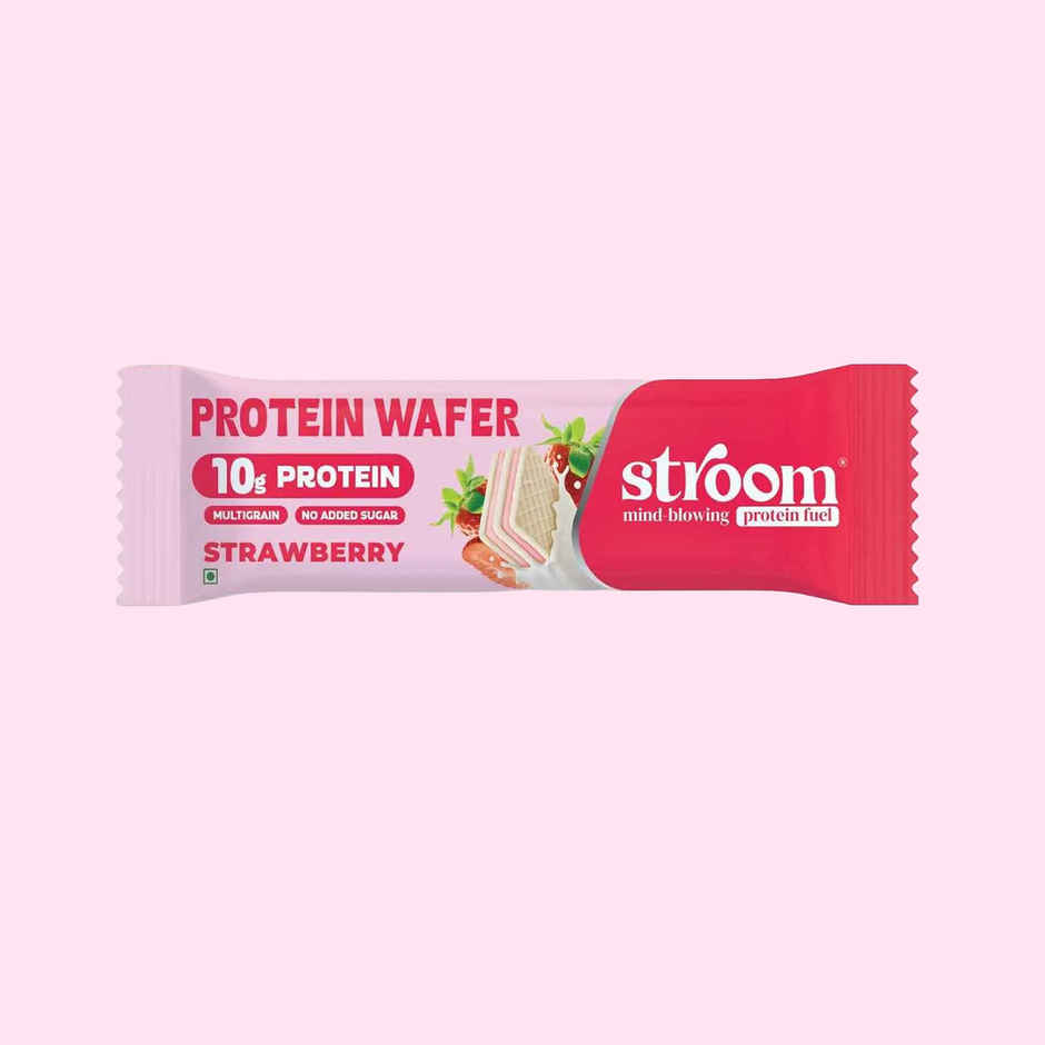 Stroom Strawberry Protein Wafer Bar