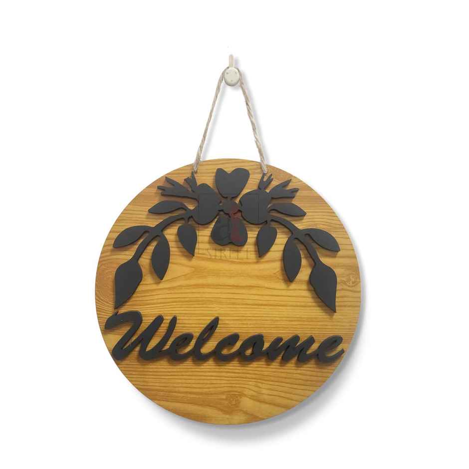 Welcome Wall Sign Decorative MDF Plaque | Door Wall Home Decoration