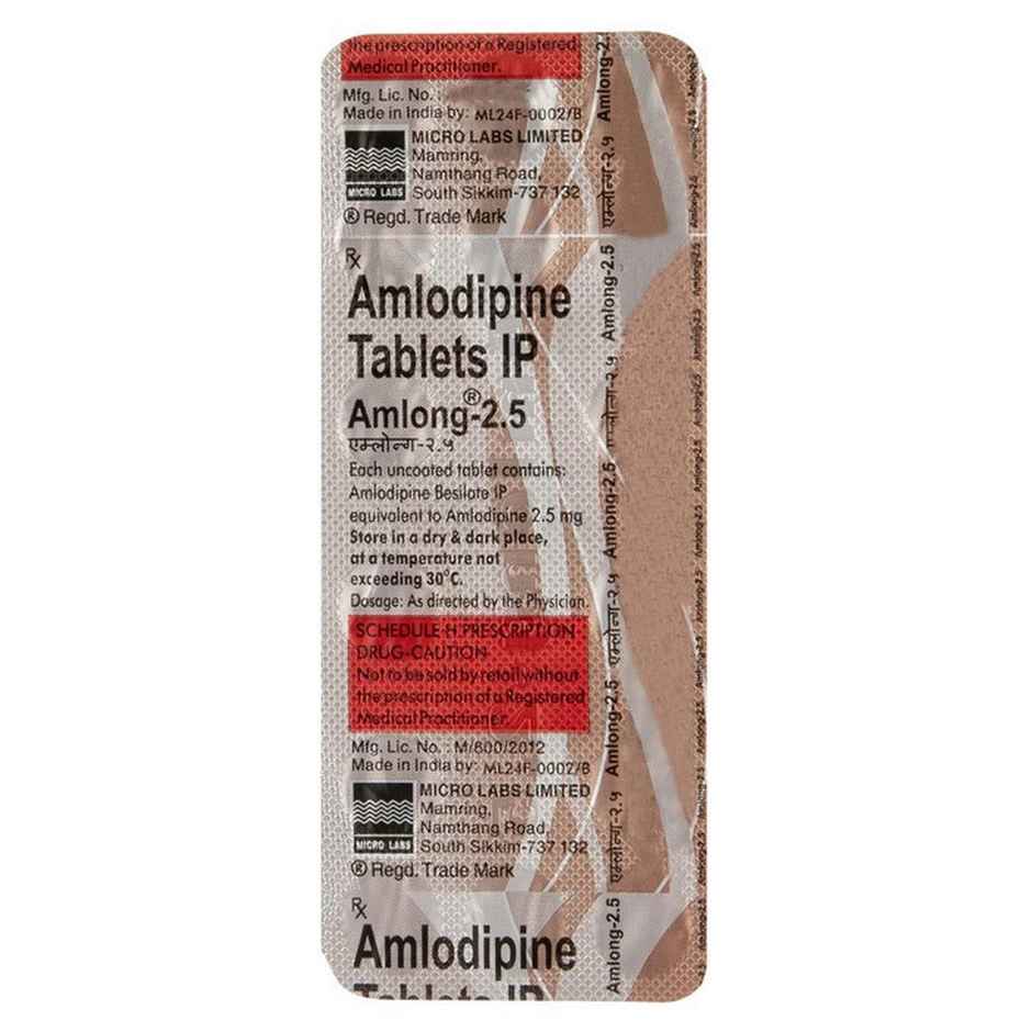 Amlong-2.5 Tablet