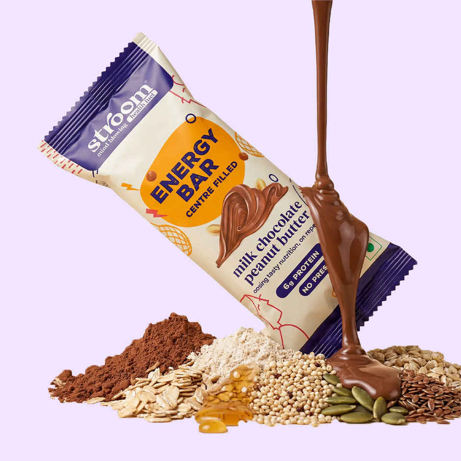 Stroom Milk Chocolate Peanut Butter Energy Bars