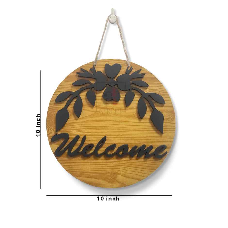 Welcome Wall Sign Decorative MDF Plaque | Door Wall Home Decoration