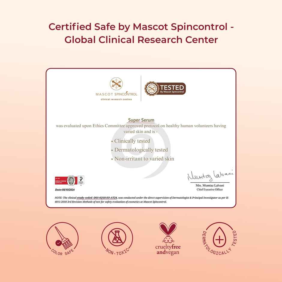 Arata Super Serum (Lightweight & Anti-Frizz, Adds Shine)