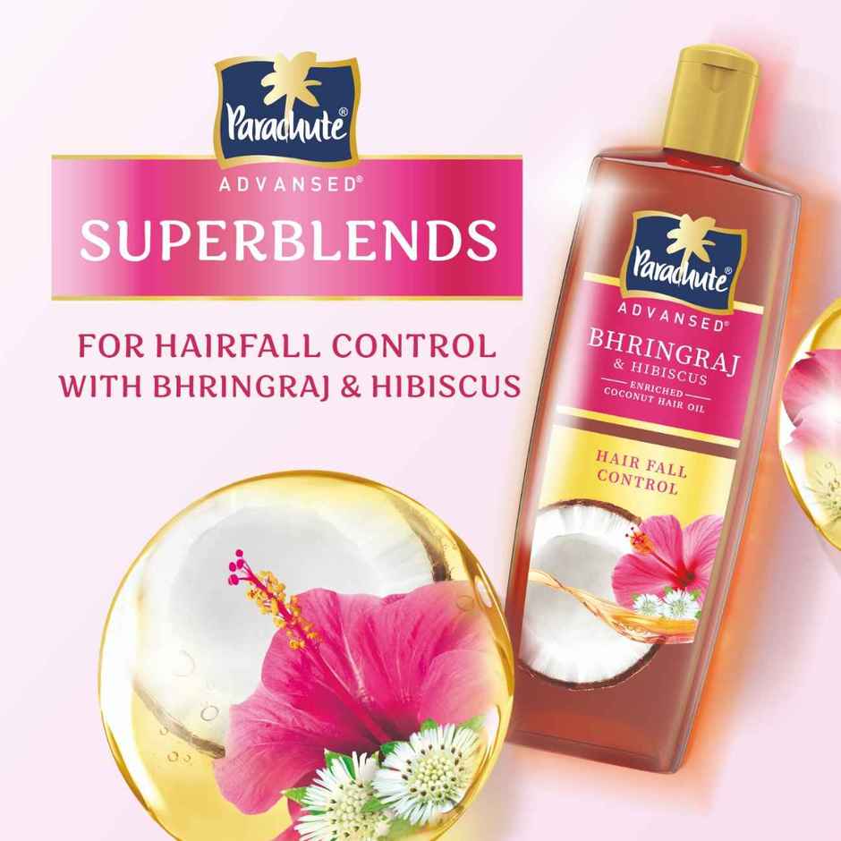 Parachute Advansed Bhringraj & Hibiscus-Enriched Coconut Hair Oil