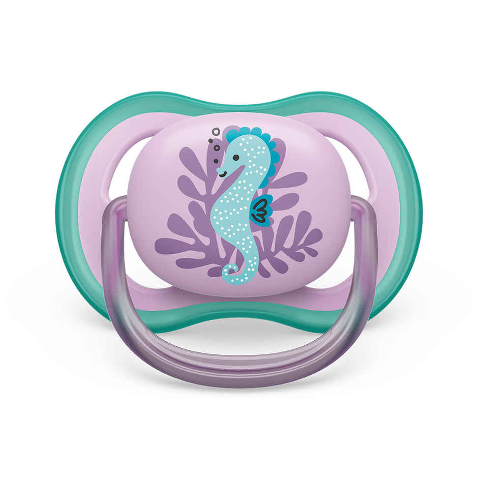 Philips Baby Care Avent SCF085/61 SOOTHER AIR 6-18M GIRL X2