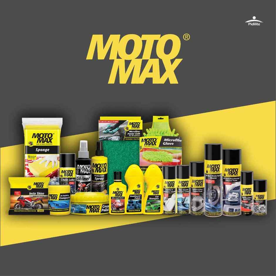 Motomax Helmet & Visor Cleaner Foam, Interior & Exterior Cleaning, Removes Dust, Fingerprints