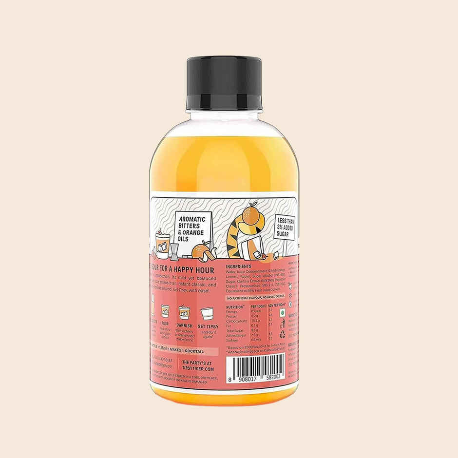 Tipsy Tiger Whiskey Sour Cocktail Mix