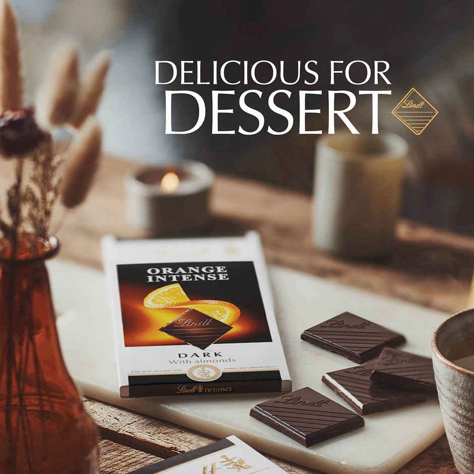 Lindt Excellence Orange Intense Dark Chocolate