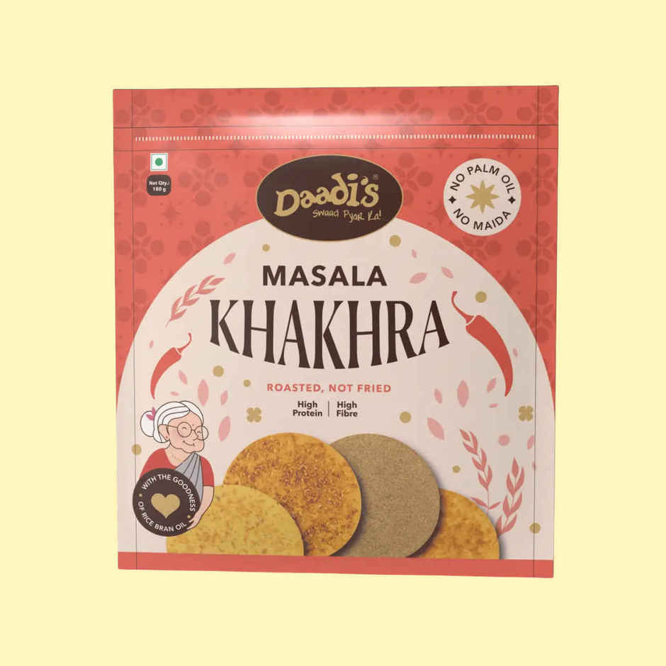 Daadi's Masala Khakhra | Crispy Snack