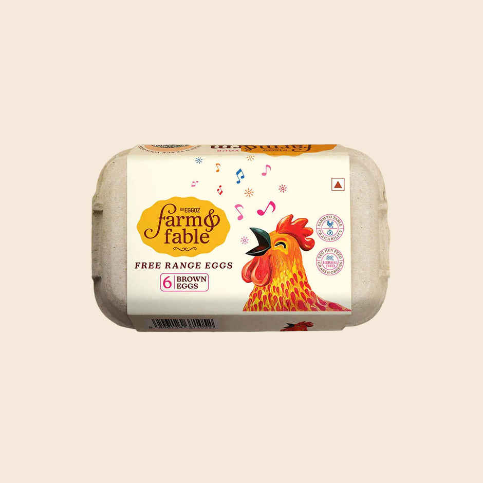Eggoz Free Range Herbal Fed Brown Eggs