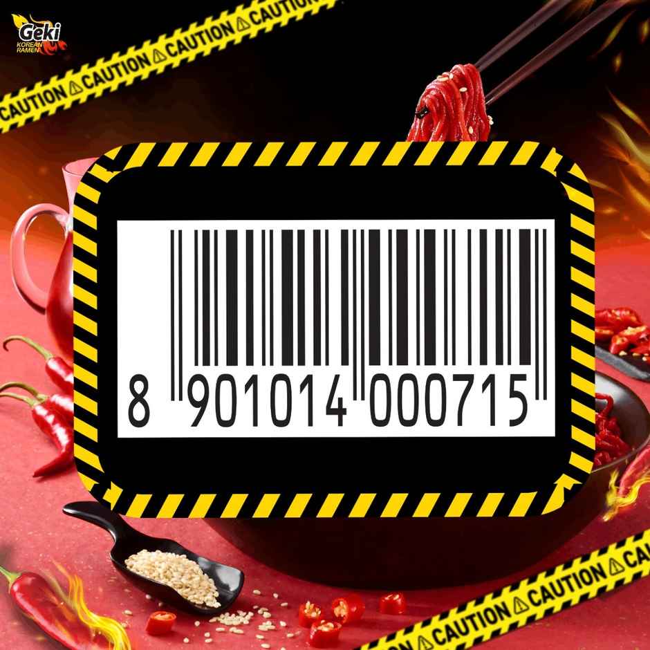 Nissin Geki Spicy Maxx Korean Ramen Noodles