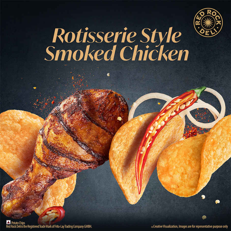Red Rock Deli Kettle Chips | Rotisserie Style Smoked Chicken