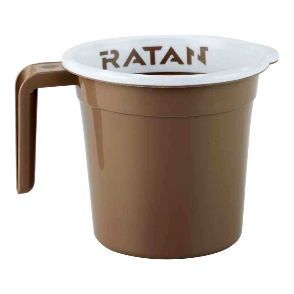 Ratan Plasticware Gloria Mug 1.5 L | Brown