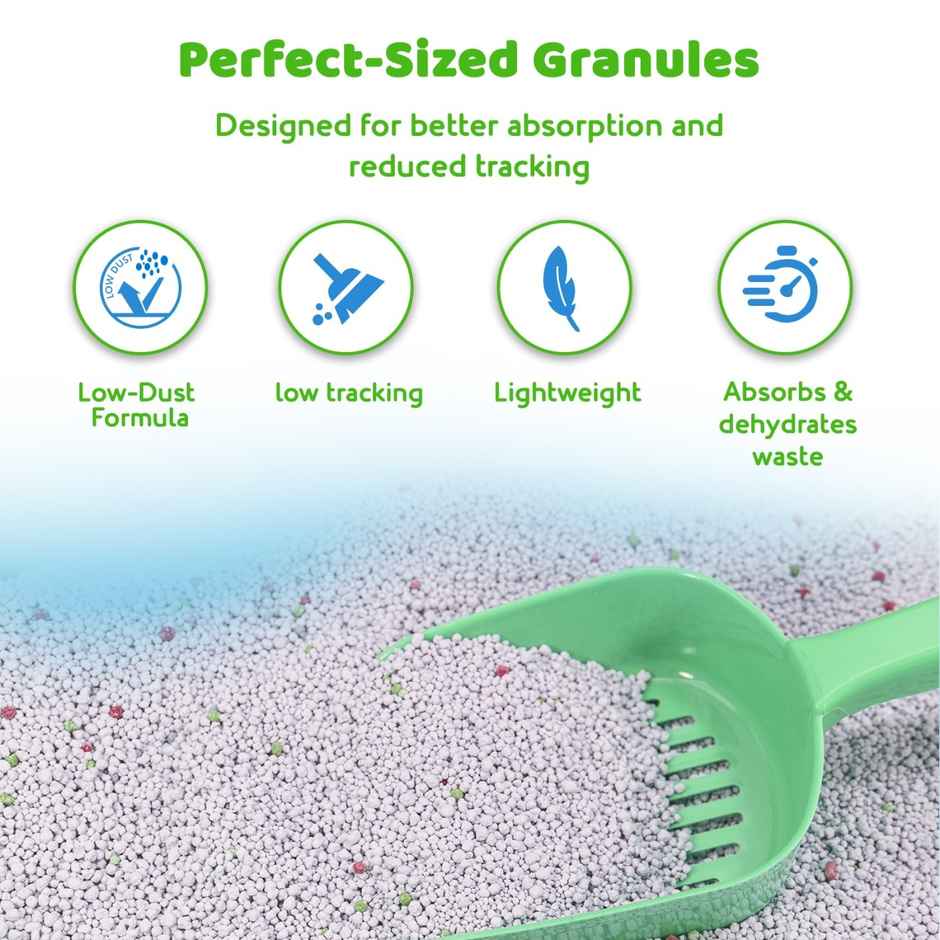 Petoska Bentonite Cat Litter | Green Apple Fragrance Combo