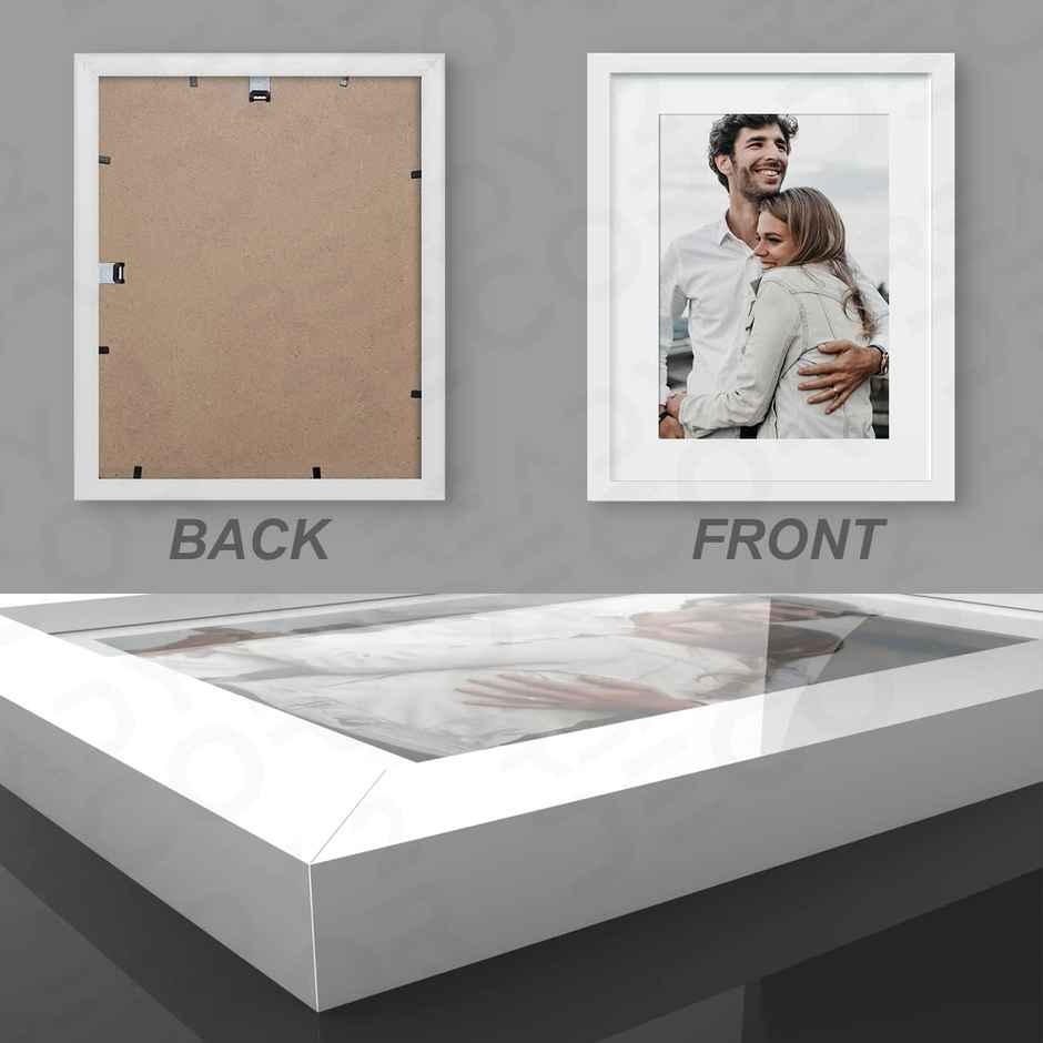 Perpetual Photo Frame | White