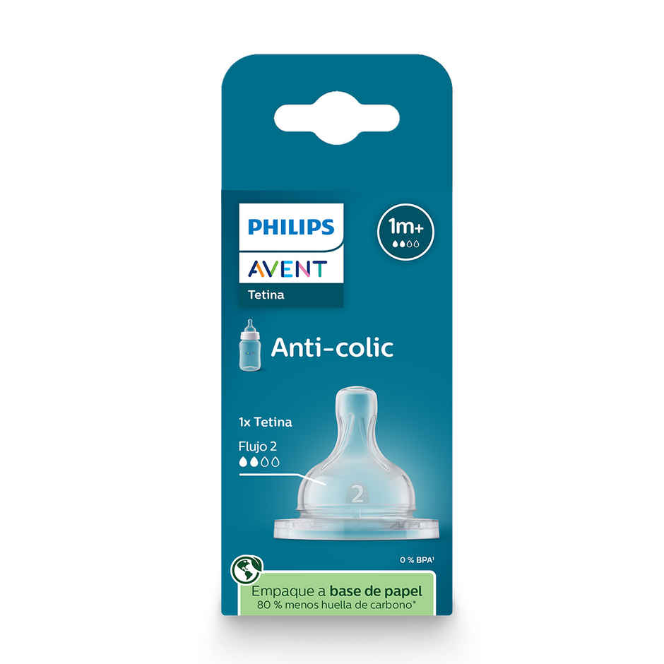 Philips Avent Anti-Colic Feeding Nipple | 3+ Months
