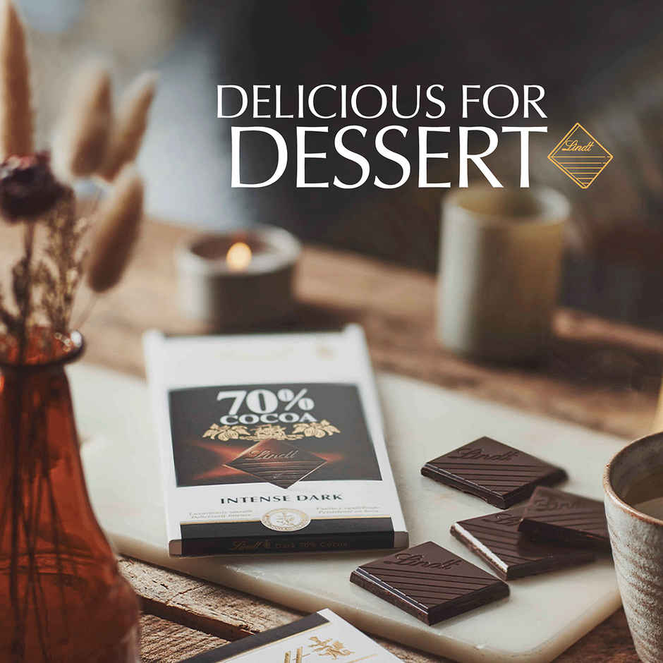 Lindt Excellence 70 % Cocoa Dark Chocolate