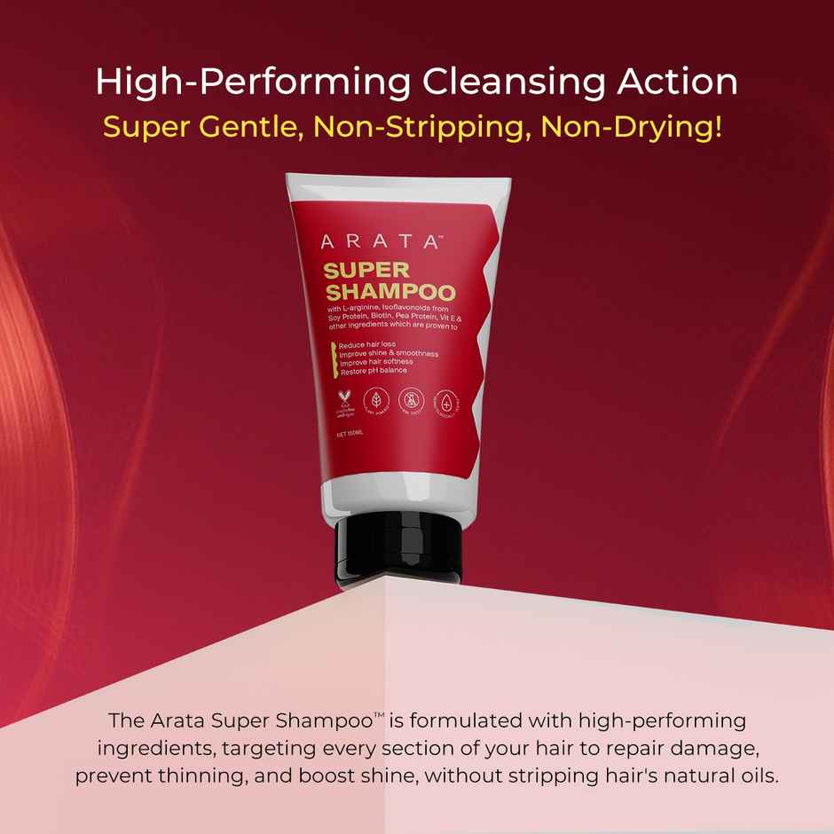 Arata Super Shampoo For Hair Fall Control