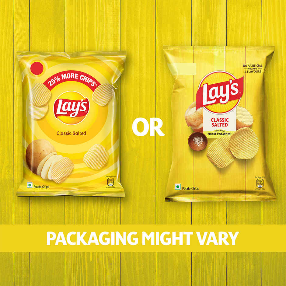Lay's Classic Salted Potato Chips Combo    