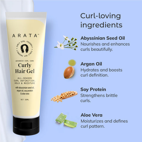 Arata Curl Hair Gel (Definition & Hold)