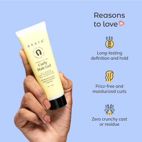 Arata Curl Hair Gel (Definition & Hold)