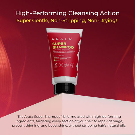 Arata Super Shampoo For Hair Fall Control