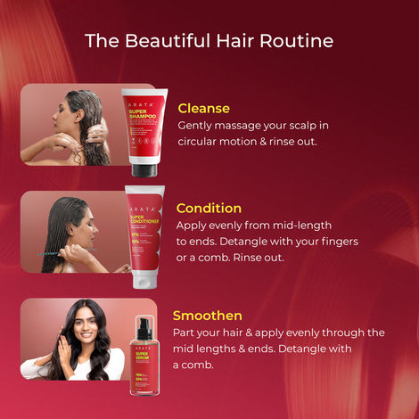 Arata Super Shampoo For Hair Fall Control