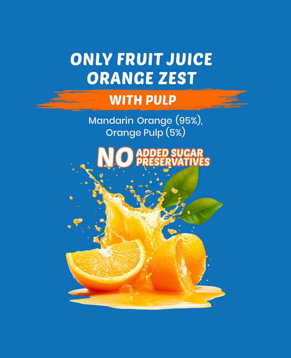 Yu Orange Juice with Pulp - Only Fruit Juice