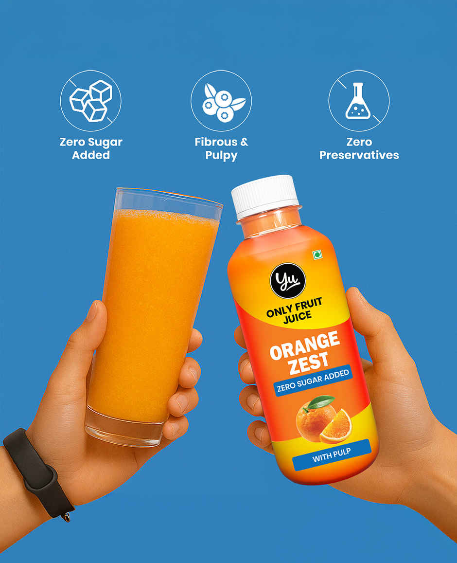Yu Orange Juice with Pulp - Only Fruit Juice