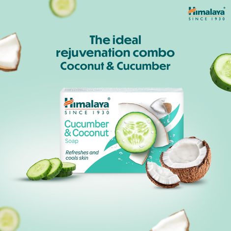 Himalaya Cucumber & Coconut Bathing Soap