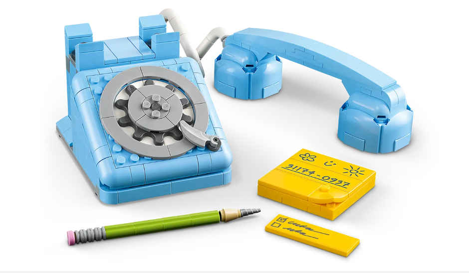 LEGO Creator 3in1 Retro Telephone Nostalgic and Vintage Toy Phones 31174 Building Blocks Toys