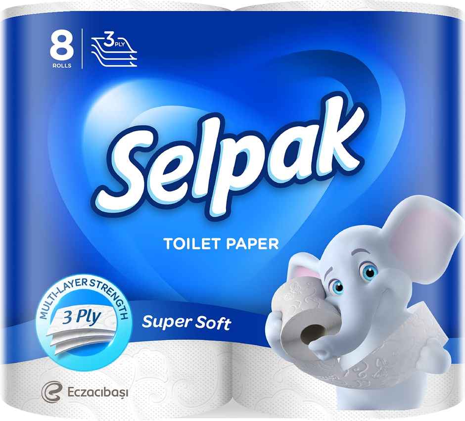 Selpak Toilet Paper Roll  8 PIECE -140 Pulls