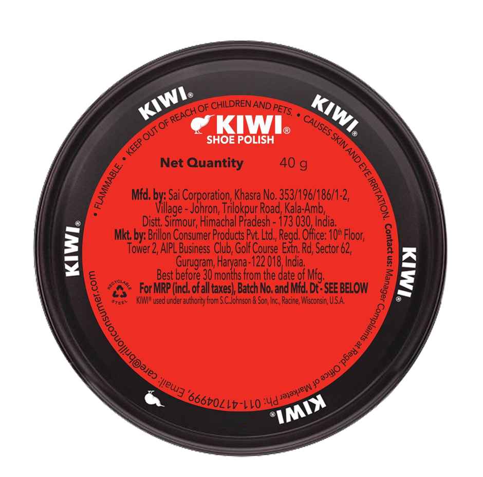 Kiwi Black Wax Shoe Polish