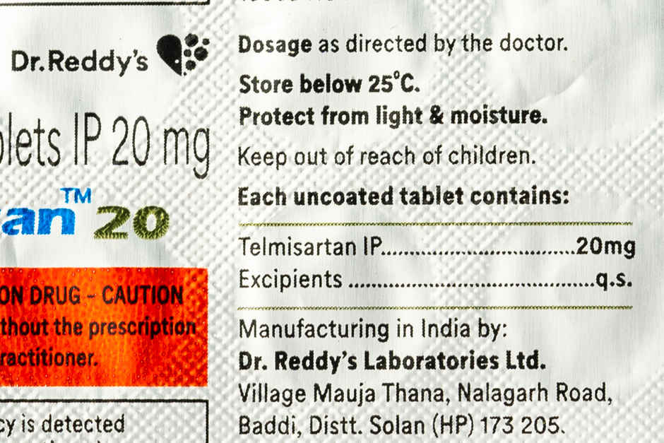 Telsartan 20 Tablet