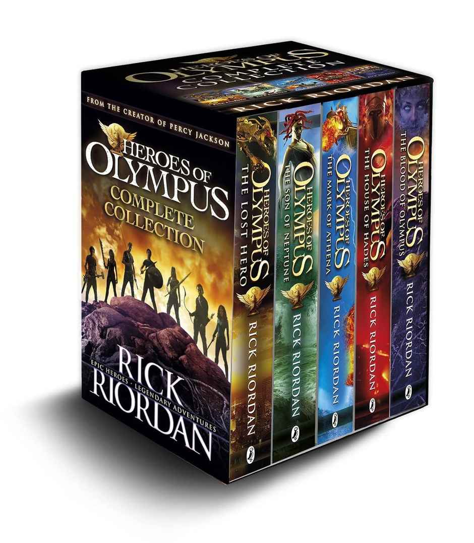 Heroes Of Olympus Complete Collection (5 Books)