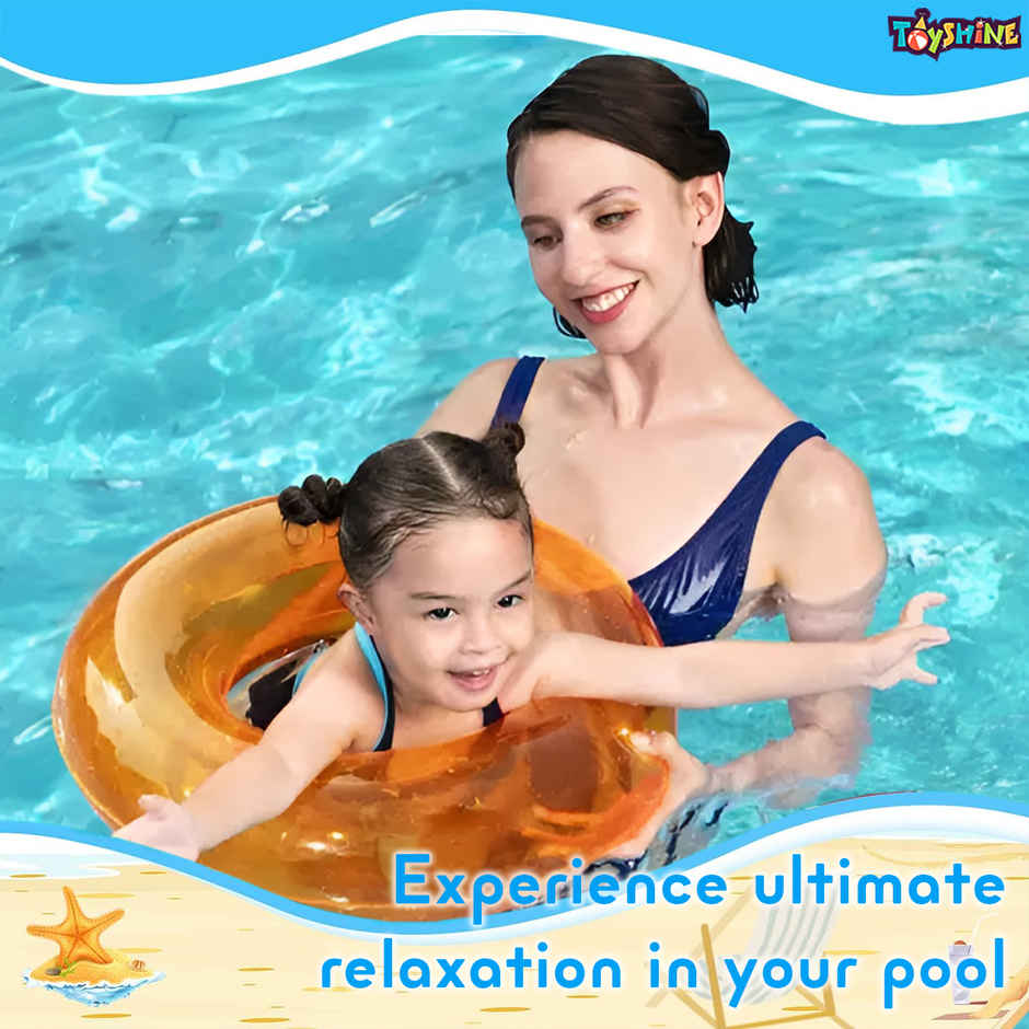 Toyshine Pool Rings, Baby Pool, Swimming Rings for Kids, Inflatable Tubes - 20 in