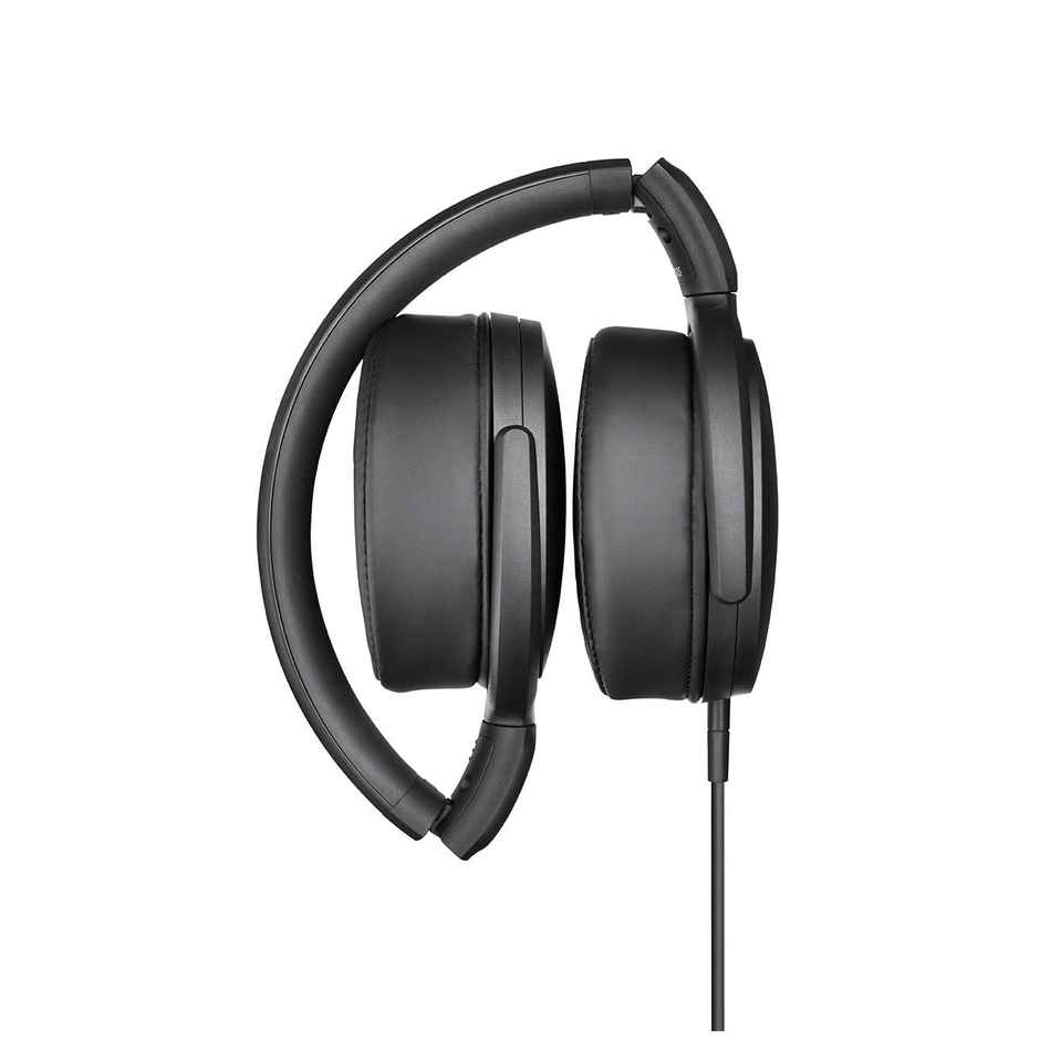 Sennheiser HD 400s Wired Over The Ear Headphone with Mic- Black, Designed In Germany, 2 Yr Warranty