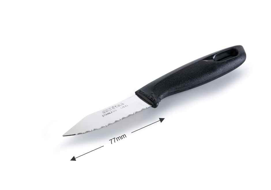 Crystal Laser Edge Stainless Steel Knife Set, Set Of 3, Multicolour